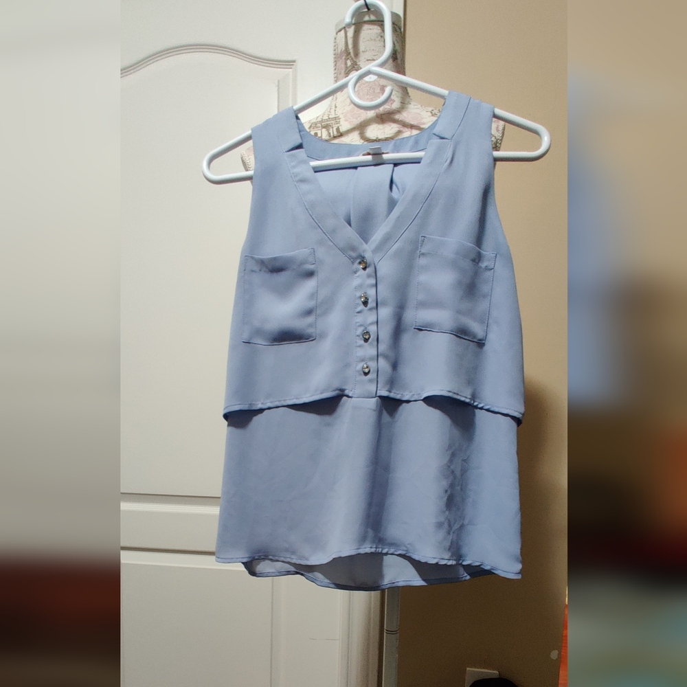 Blue blouse